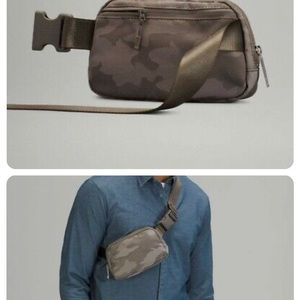 Lululemon Heritage Camo Light Grey Everywhere Belt Bag Fanny Pack Army
